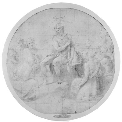 Hercules as the Deity of Eloquence by Raffaello Sanzio Raphael